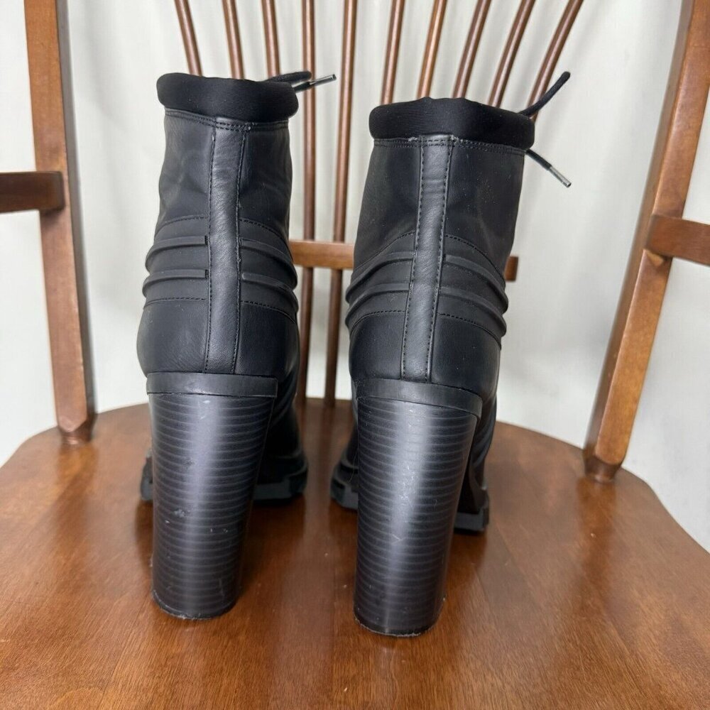 GX By Gwen Stefani High Heel Moto Boots Punk Rock Women’s Sz 10 - Picture 4 of 9